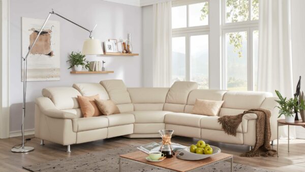 Comfortmaster 1320 – Ecksofa mit motorischen Relaxfunktionen